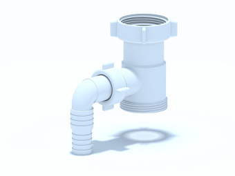 Отвод для стиральной машины АНИ Пласт M110 1 1/2х1 1/2 дюйма