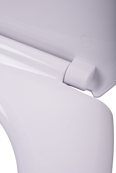 Сиденье для унитаза АНИ Пласт WS0100 из полипропилена с пластиковым креплением