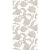 Плитка настенная MALLORCA BEIGE FLORIS 31,5х63 (1,39м2/44,48м2)