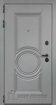 Дверь входная ML-16, цвет Пэт 118 Феникс, панель - ml-16 цвет Пэт 100 Эльбрус