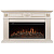 Каминокомплект: Очаг Royal Thermo Aurora RTFP/P-AR40LS, портал Siena 42/40/36, сл. кость с зол. пати