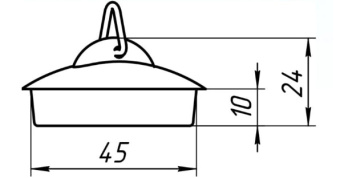 Пробка для мойки АНИ Пласт M300U 1 1/2 дюйма