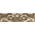 Бордюр Saloni brown коричневый 01 7,5х30 (19шт)