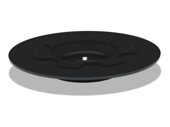 Прокладка клапана АНИ Пласт M015 для арматуры сливной черная 5 штук