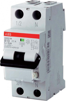 ABB Диф. автом. выкл. 1P+N 40А 30mA