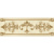 Бордюр Visconti beige бежевый 02 8.5х25 (20шт)