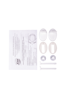 Сиденье для унитаза АНИ Пласт WS0320 из полипропилена с микролифтом