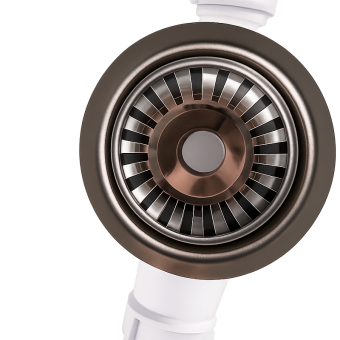 Cифон гофрированный для мойки АНИ Пласт 3 1/2 дюйма с гибким переливом и отводом для стиральной машины A1042SPG