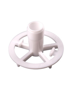 Сифон для ванны АНИ Пласт EC255S 1 1/2 дюйма 40 мм клик-клак с сеткой с переливом и гибкой трубой 40х50 мм