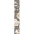 Бордюр FIORI GRIGIO многоцветный (1506-0100) 9х60 (12шт)*