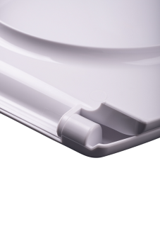 Сиденье для унитаза АНИ Пласт WS0100 из полипропилена с пластиковым креплением