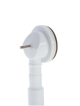 Сифон для ванны АНИ Пласт Варяг C6255 1 1/2 дюйма 40 мм регулируемый с гибкой трубой 40х50 мм