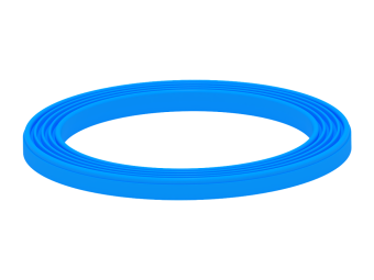 Прокладка под горловину АНИ Пласт M085 3 1/2 дюйма ребристая