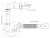 Сифон для раковины АНИ Пласт DB5026 1 1/4 дюйма 32 мм без выпуска с гибкой трубой 32х40/50 мм