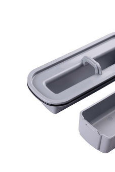 Трап линейный пластиковый АНИ Пласт TL1075 выпуск 40 мм решётка МОЛ под плитку 750 мм