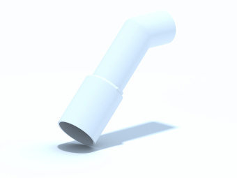 Переходная трубка АНИ Пласт M445 45 градусов 40х50 мм