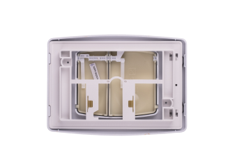 Клавиша смыва АНИ Пласт WP1120 для системы скрытой установки унитаза матовый хром прямоугольная