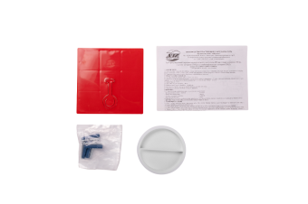 Трап для душа АНИ Пласт THQ5612 DN50 горизонтальный регулируемый с сухим затвором и решёткой из нержавеющей стали 150х150 мм