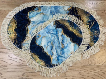 Набор ковриков "ZALEL" Decorative 2предмета 60*100см (ворс)