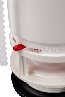 Арматура спускная АНИ Пласт WC7010 кнопка пластиковая белая