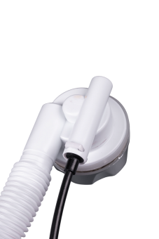 Перелив полуавтомат с плоским сифоном АНИ Пласт EM701 580 мм с гибкой трубой 40х50 мм