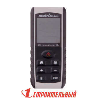 Лазерный дальномер LD-60, 60 м, с электронным угломером// Matrix			