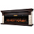Каминокомплект: Очаг Royal Thermo Aurora RTFP/P-AR60LS, портал Michigan 60, камень мол., шп. тем.дуб