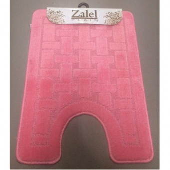 Коврик для туалета  "Zalel" 50*80см розовый