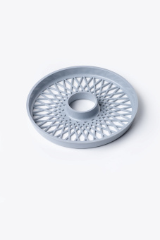 Трап для душа АНИ Пласт TA1716 вертикальный регулируемый с выпуском 110 мм и чугунной решеткой 150х150 мм