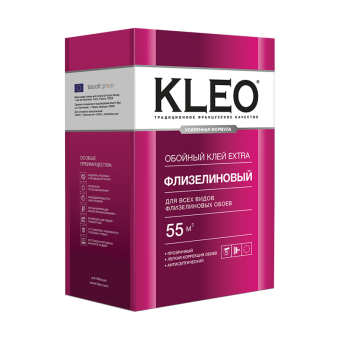 Клей для флизелиновых обоев KLEO EXTRA 55м2 380г