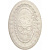OBC002 Декор Резиденция овал 8,5х12,5 (34шт)