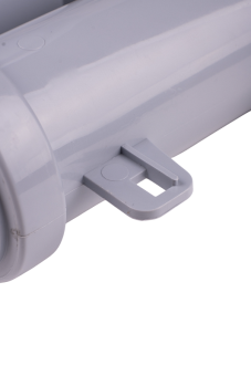 Cифон для мойки АНИ Пласт F серия F5320 1 1/2 дюйма 40 мм смещенный с отводом для стиральной машины без выпуска