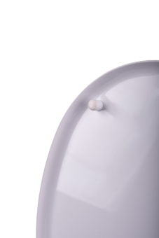 Сиденье для унитаза АНИ Пласт WS0100 из полипропилена с пластиковым креплением