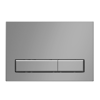 Набор инсталляции 50 см АНИ Пласт WN5 1411 Art с безободковым унитазом, с сиденьем микролифт, хром матовый клавишей WP1411