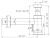 Сифон бутылочный АНИ Плас, с переходной трубкой D40, хромированный корпус, BRB1004C