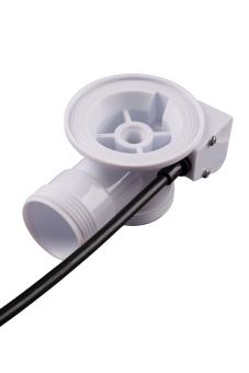 Перелив полуавтомат с плоским сифоном АНИ Пласт EM701 580 мм с гибкой трубой 40х50 мм