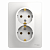 Glossa Бел Розетка 2-я с заземлением