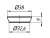 Прокладка коническая Анипласт M032 32 мм