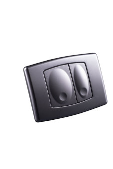 Клавиша смыва АНИ Пласт WP1120 для системы скрытой установки унитаза матовый хром прямоугольная