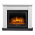 Каминокомплект Firelight: Очаг EFP/P-2520LS N , портал Canto 25 белый