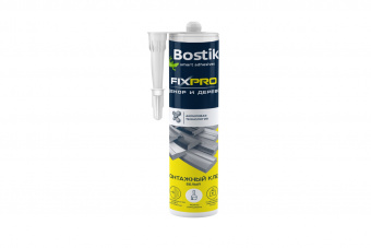 Клей монтажный акриловый Bostik Fixpro декор белый,280мл