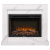 Портал Firelight Simple 25 белый мрамор