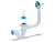 Сифон для ванны АНИ Пласт E150 1 1/2 дюйма с переливом