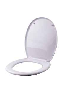 Сиденье для унитаза АНИ Пласт WS0100 из полипропилена с пластиковым креплением