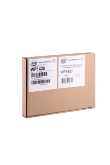 Клавиша смыва АНИ Пласт WP1433 для системы скрытой установки унитаза матовая черная прямоугольная (старый артикул WP1430)