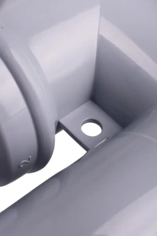 Cифон для мойки АНИ Пласт F серия F5320 1 1/2 дюйма 40 мм смещенный с отводом для стиральной машины без выпуска