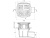 Трап для душа АНИ Пласт TQ5614M DN50 горизонтальный регулируемый с сухим затвором, решёткой и обрешеткой из нержавеющей стали 120х120 мм