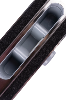 Трап линейный из нержавеющей стали АНИ Пласт TLZ2485M DN50 с комбинированным затвором матовой решёткой Бимс 850х65 мм