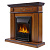 Портал Firelight Bianco Classic шпон орех