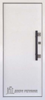 Дверь входная уличная Royal Nord (Роял Норд), цвет Дуб, панель - royal nord цвет Меламин белый